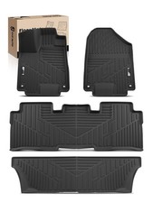 YHTAUTO Floor Mats  Trunk Liner Compatible with 2018-2026 Honda Odyssey, TPE...