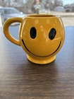 Vintage 1970s McCoy SMILEY FACE Coffee Mug HAVE A HAPPY DAY Smile