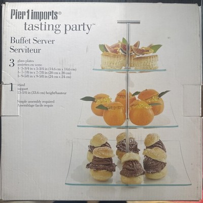 Pier 1 Imports Tasting Party buffet server. New