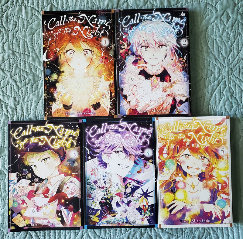 Call the Name of the Night Vol. 1-5 English Manga Complete Series Yen Press