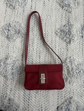 DKNY red city purse Small Handbag Clutch Shoulder Bag