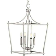 Progress Lighting Parkhurst 4-Light Brushed N...