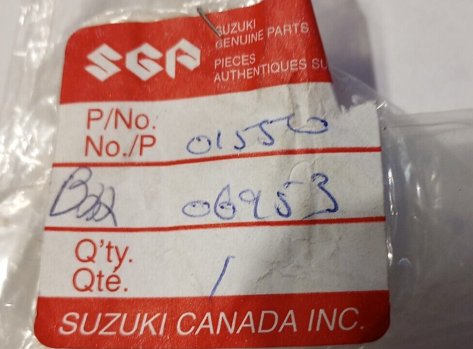 Suzuki GSX-R600,GSX-R750, GSX-R1000 Bolt NOS 01550-06953 (L-2891A