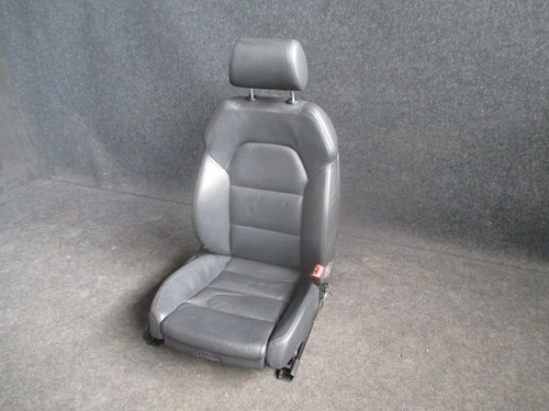 LEDER Beifahrersitz elektrisch Audi A6 4F Sport Sitz vorne Ausstattung schwarz