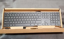 HP 125 Wired Mouse and wired Keyboard Kit US Black - NEW, Open Box