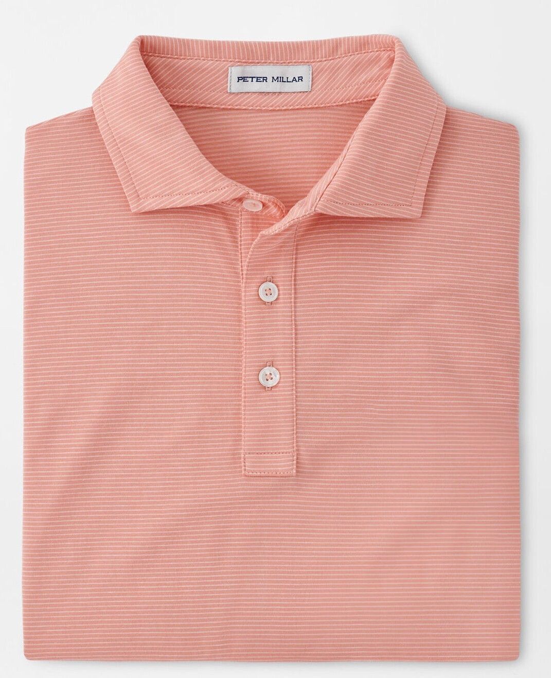 NEW MENS PETER MILLAR S/S PILOT MILL HAYNES STRIPE POCKET POLO GOLF SHIRT,MEDIUM