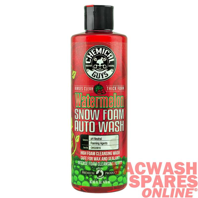 CHEMICAL GUYS WATERMELON SNOW FOAM AUTO WASH - PH NEUTRAL - WAX SAFE WASH