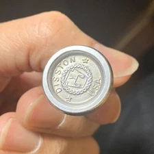 (4) Disston Hand Saw Medallion Disston  NOS-  Handsaw Medallion W/ NUT