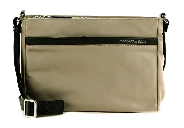 Mandarina Duck Hunter Crossover UmhäNgetasche Tasche Simply Taupe Beige Neu-image