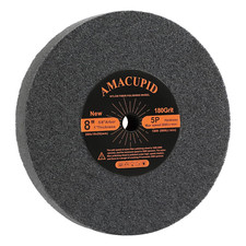 Nylon Fiber Brushed Buffing Wheels 8 Inch 5P Hardness. for Bench Grinding Wheel