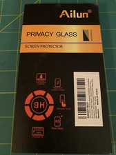 2 Ailun Privacy Glass Screen Protectors X0030178CF For iPhone 13 6.1 Inch 
