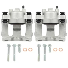Front Pair Brake Calipers Left Right Fits 1997-2006 Jeep TJ Jeep Wrangler