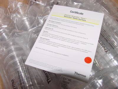 Thermo Scientific 150288, Nunc Dish 60 X 15 Vents Nunclon, 400