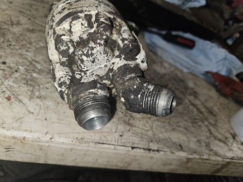 Bobcat 610 600 Wisconsin VH4D Hydraulic Pump Complete Love Joy Coupler - Picture 3 of 9