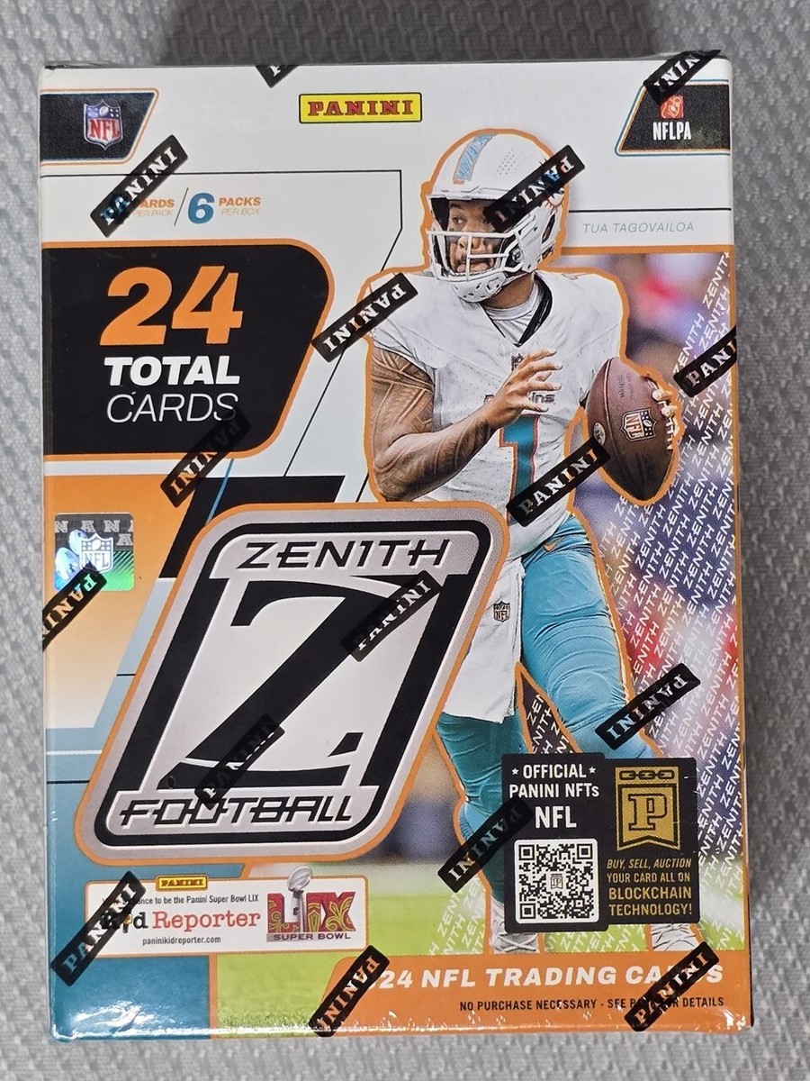 2024 PANINI ZENITH FOOTBALL FACTORY SEALED BLASTER BOX 24 NFL