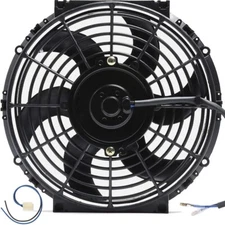 10-11 INCH ELECTRIC RADIATOR COOLER FAN BIG 130W MOTOR 12 VOLT AIR PUSHER PULLER
