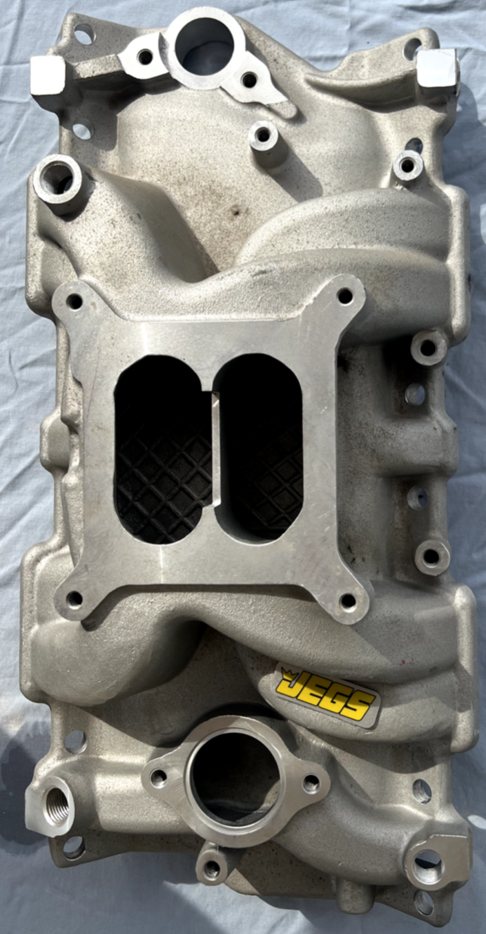 JEGS SBC Dual Plane Intake eBay