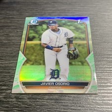 Javier Osorio 2023 Bowman #BCP-4 1st Bowman Chrome Lunar Glow Refractor🔥