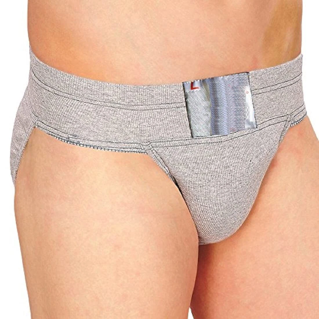 Gym Cotton Supporter with Cup Pocket Athletic Fit Brief Multi