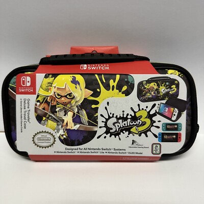Nintendo Switch Game Traveler Deluxe Travel Case Splatoon 3