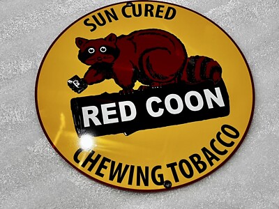 chewing tobacco ebay Coon Chewing Tobacco Vintage Style sign