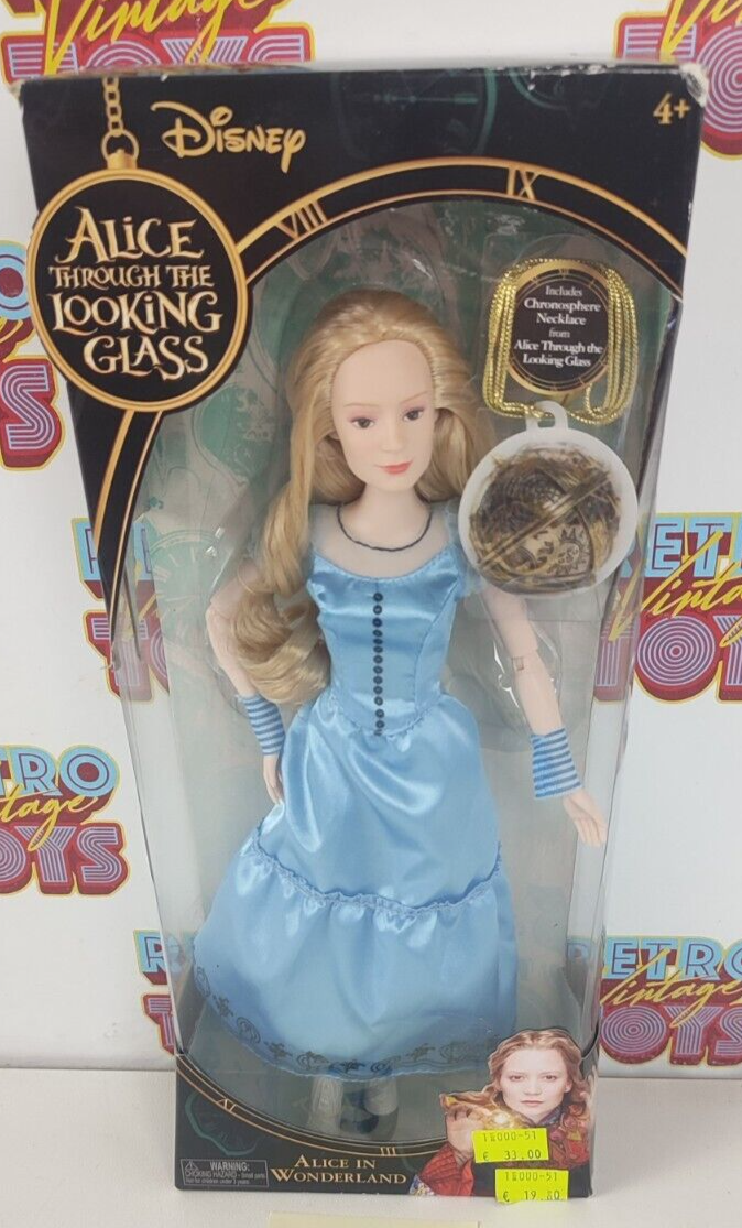ALICE WONDERLAND THROUGH LOOKING GLASS DOLL FIGURE JAKKS PACIFIC