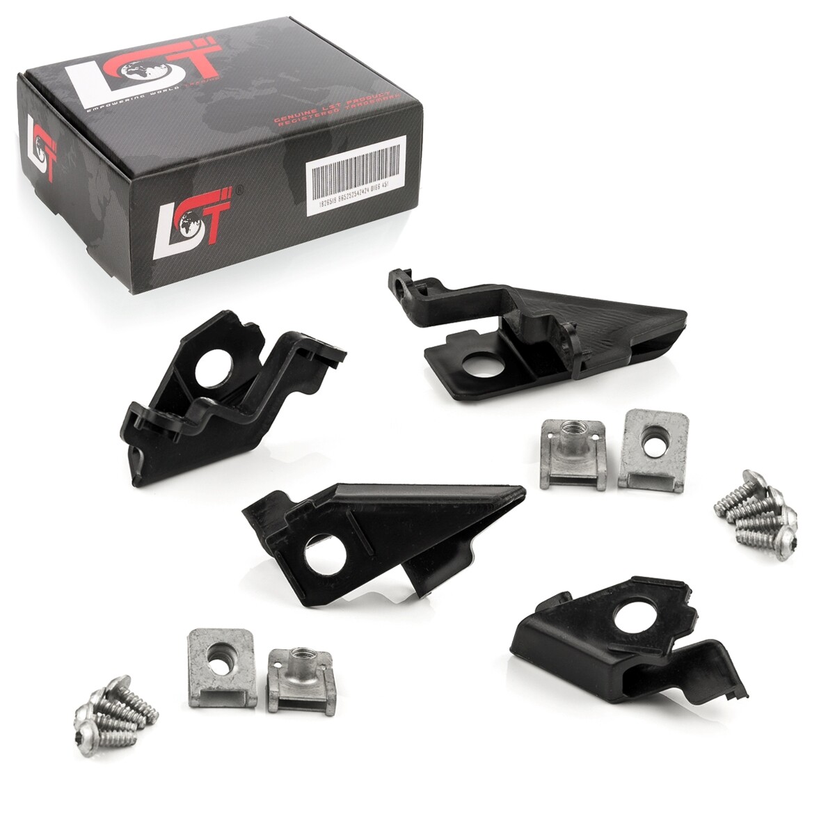 2x Headlight Bracket Repair Kit Left and Right for VW POLO 6R 6C
