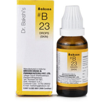 Bakson B23 Skin Drops (30ml) LONG EXPIRY  WITH  FREE DELIVERY