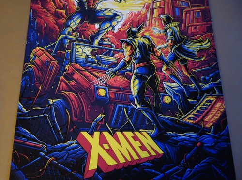 Stampa Dan Mumford X-Men vs Sabretooth - Foto 3 di 4