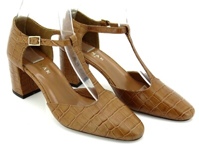 Jonak Paris Venati croco Schuhe Sandalette Damen Pumps High Heels