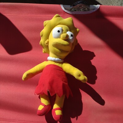 Universal studios Lisa Simpson Soft Plush Doll Toy 13” | eBay