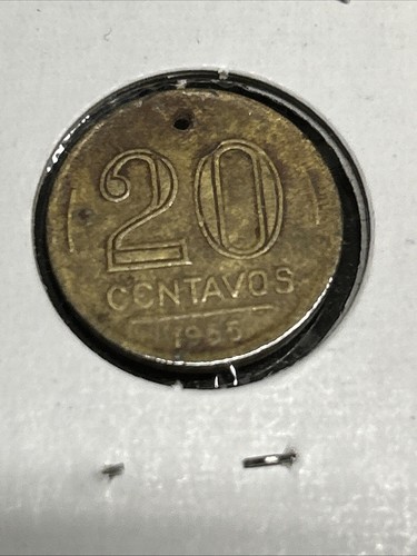 Brazil Coin 1955 20 Centavos - Picture 2 of 2