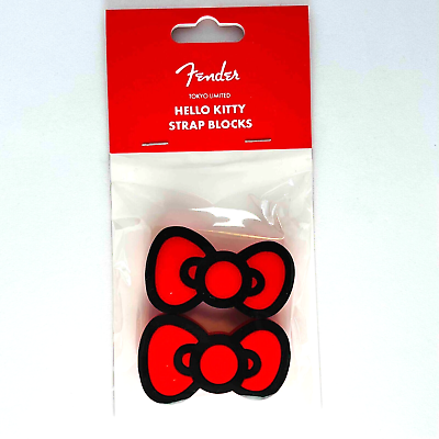 Fender x Hello Kitty Tokyo Limited Guitar Strap Lock Blocks Fender x Hello Kitty Tokyo Limited Guitar Strap Lock Blocks