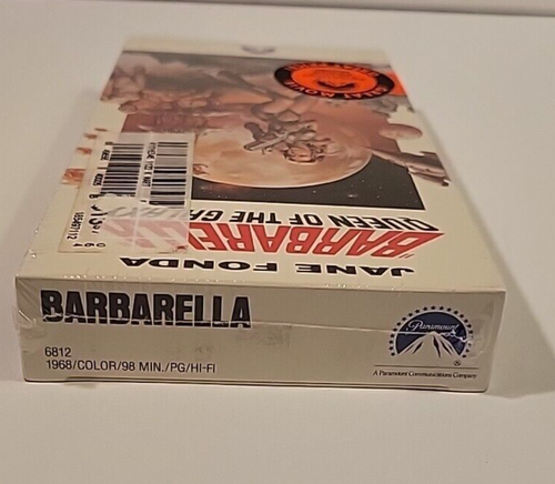 BARBARELLA Queen Of The Galaxy VHS 1980 Paramount Jane Fonda Sealed - Bild 4 von 6