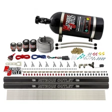 Direct Port Fogger Nitrous Kit 8 Cylinder- Gas- .112 Nitrous/ .177 Fuel Straight