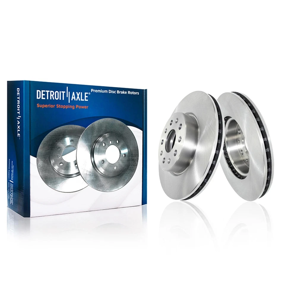 Front Rear Disc Brake Rotors Pads for 2016 2017 2018 Chevrolet Camaro 2.0L 3.6L - Image 3 of 4