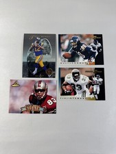 1997 Pinnacle Football NFL 4 Card Lot #s 14/31/37/60 Set Filler Cards