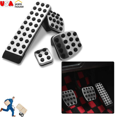 Accelerator Brake Parking Pedal For Mercedes Benz AMG MT Mechanical C E