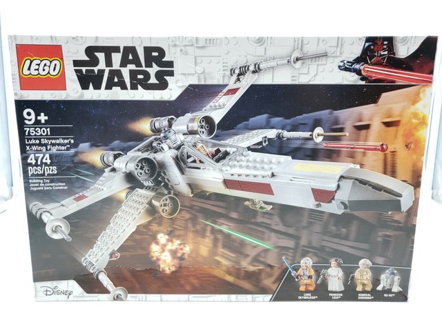 LEGO Star Wars Luke Skywalkerâs X-Wing Fighter 75301 Building Kit (474 Pieces) for sale online