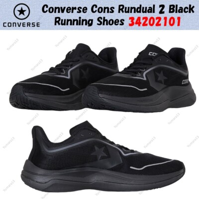 Converse Cons Rundual 2 Black Running Shoes 34202101 Men's Size