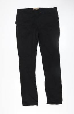 Tom Becker Herren Chino Hose schwarz Baumwolle Größe 36 Regular
