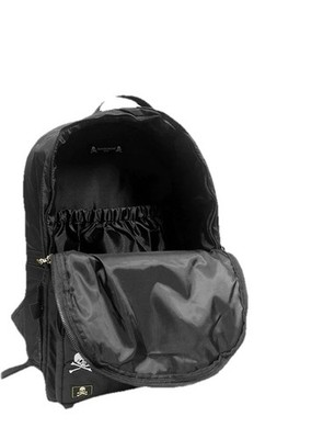 Head Porter X Mastermind World Japan MMJ Backpack Logo Print Black