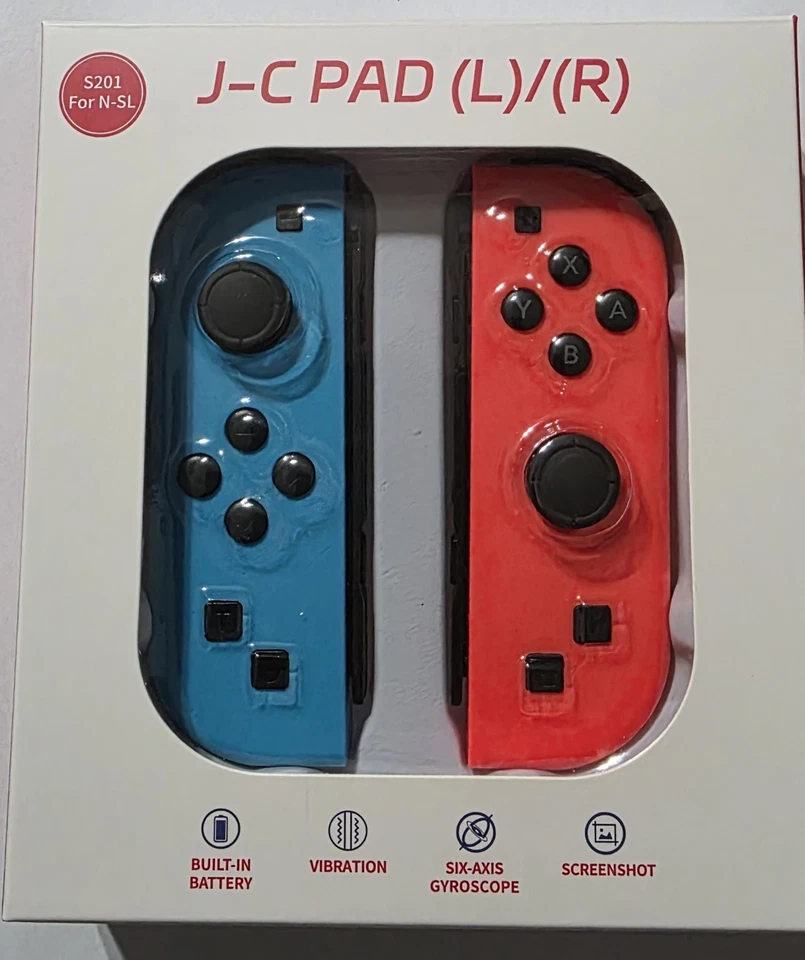 For Nintendo Switch Joy-con-Controller Left + Right Wireless Gamepad 1-Pair - Image 3 of 3