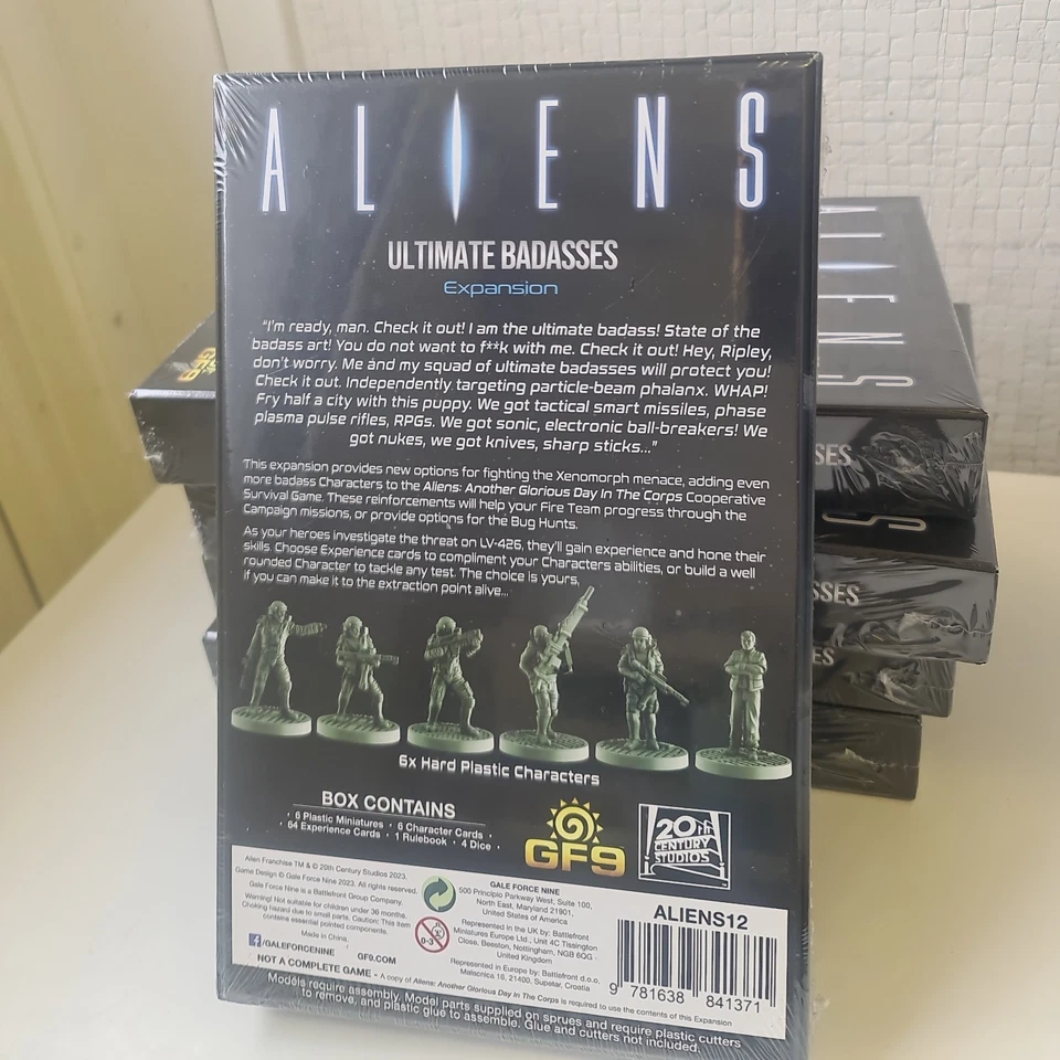 Aliens Board Game: Ultimate Badasses Expansion Brand new and sealed - Image 2 of 4