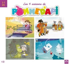 Audio Cd Quatre Saisons De Pomme D'Api (Les) / Various (4 Cd)