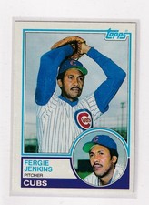 1983 Topps Baseball # 230 Fergie Jenkins Nice Card