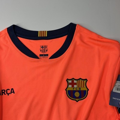 Lamine Yamal Number 10 fc Barcelona Jersey Neon Orange 2026 Large