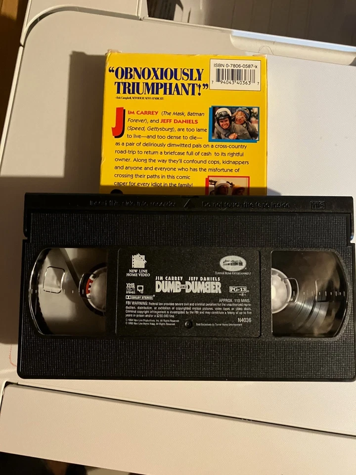 Dumb And Dumber ( VHS Tape, 1995) - Image 2 of 2