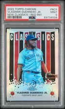 2022 Topps Chrome New Classics Vladimir Guerrero JR. Red Refractor /5 #NC4 PSA 9
