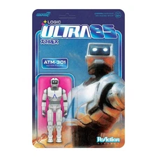 Super7 Logic Atm-301 (Ultra 85) - 3.75 Logic Action Figure Cla Toy